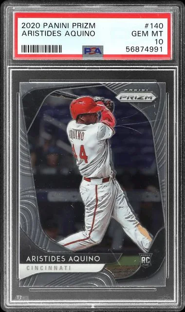 2020 Panini Prizm Aristides Aquino #140 card image
