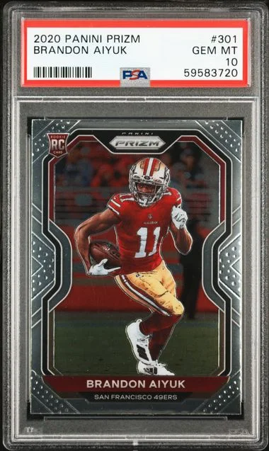 2020 Panini Prizm Brandon Aiyuk #301 card image