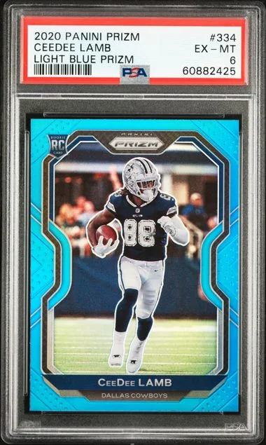2020 Panini Prizm Ceedee Lamb #334 card image