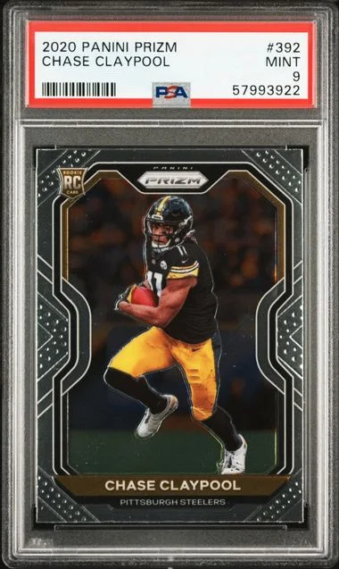 2020 Panini Prizm Chase Claypool #392 card image