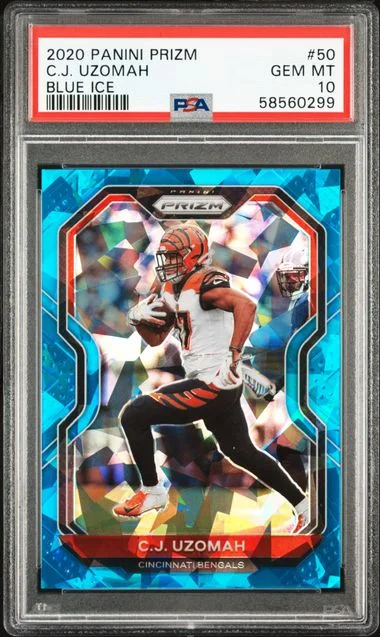 2020 Panini Prizm C.J. Uzomah #50 card image