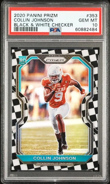 2020 Panini Prizm Collin Johnson #353 card image