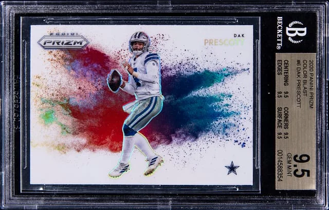 2020 Panini Prizm Dak Prescott Color Blast #6 card image
