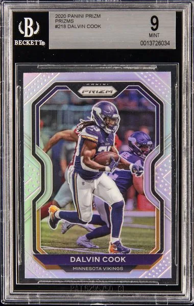 2020 Panini Prizm Dalvin Cook Silver Prizm #218 card image