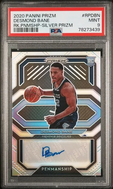 2020 Panini Prizm Desmond Bane Penmanship #RPDBN card image