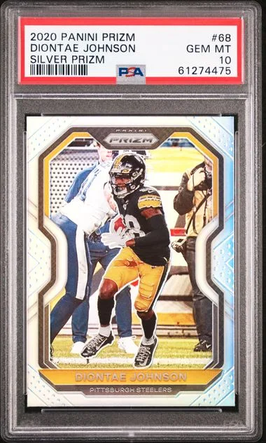 2020 Panini Prizm Diontae Johnson #68 card image
