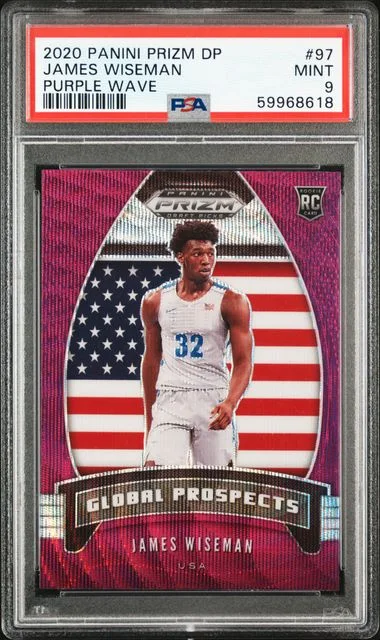 2020 Panini Prizm Draft Picks James Wiseman #97 card image