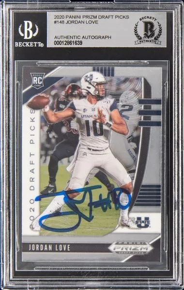 2020 Panini Prizm Draft Picks Jordan Love #148 card image