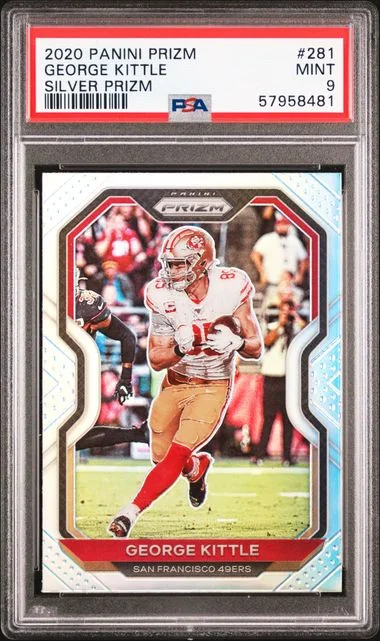 2020 Panini Prizm George Kittle Silver Prizm #281 card image