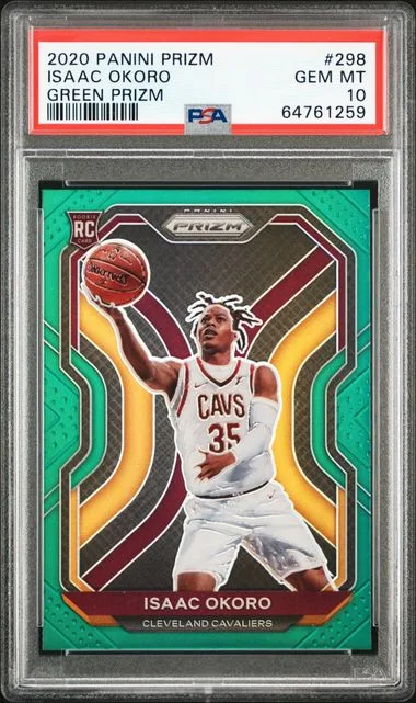 2020 Panini Prizm Isaac Okoro #298 card image