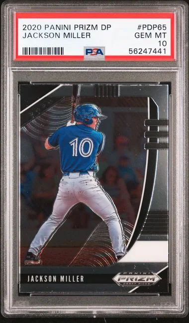 2020 Panini Prizm Jackson Miller #Pdp65 card image