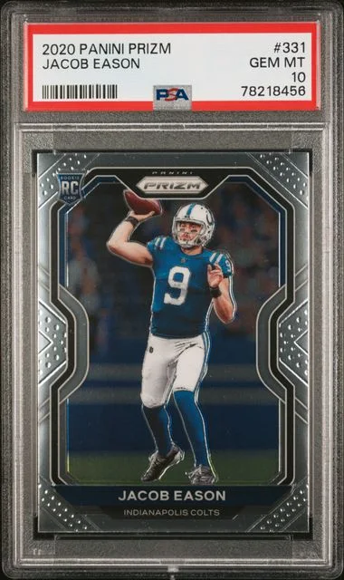 2020 Panini Prizm Jacob Eason #331 card image
