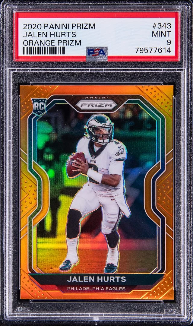 2020 Panini Prizm Jalen Hurts #343 card image