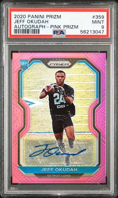 2020 Panini Prizm Jeff Okudah #359 card image
