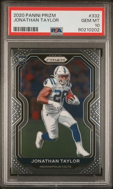 2020 Panini Prizm Jonathan Taylor #332 card image