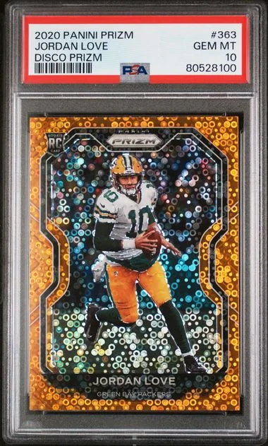 2020 Panini Prizm Jordan Love Red #363 card image