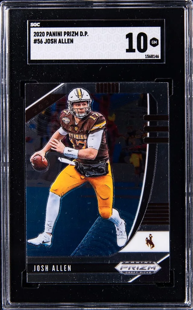 2020 Panini Prizm Josh Allen #56 card image
