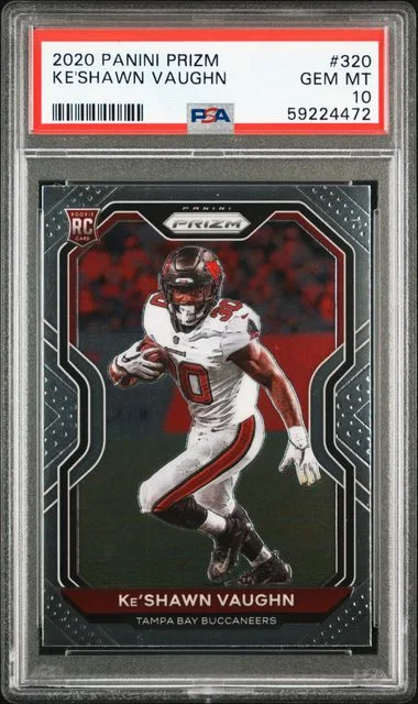 2020 Panini Prizm Ke'Shawn Vaughn #320 card image