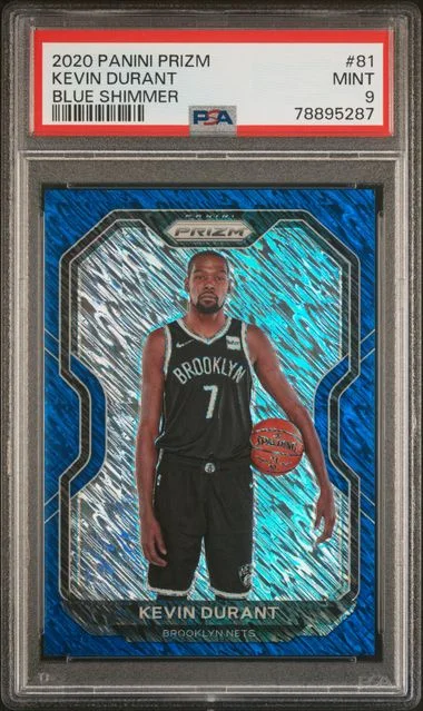 2020 Panini Prizm Kevin Durant Silver Prizm #81 card image