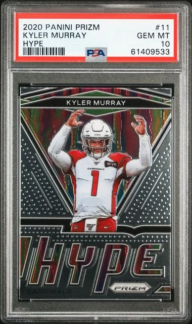 2020 Panini Prizm Kyler Murray Hype #11 card image
