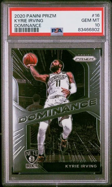 2020 Panini Prizm Kyrie Irving Dominance #16 card image