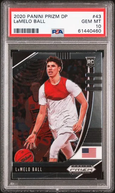 2020 Panini Prizm Lamelo Ball #43 card image