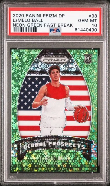 2020 Panini Prizm Lamelo Ball #98 card image