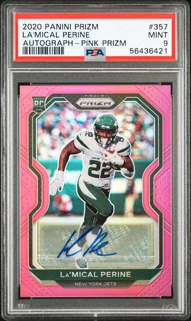2020 Panini Prizm La'Mical Perine #357 card image
