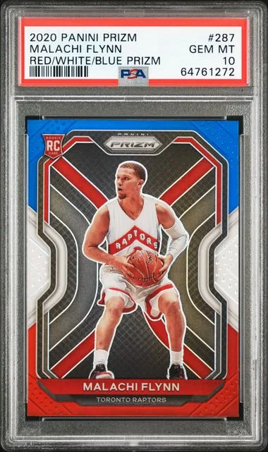 2020 Panini Prizm Malachi Flynn #287 card image