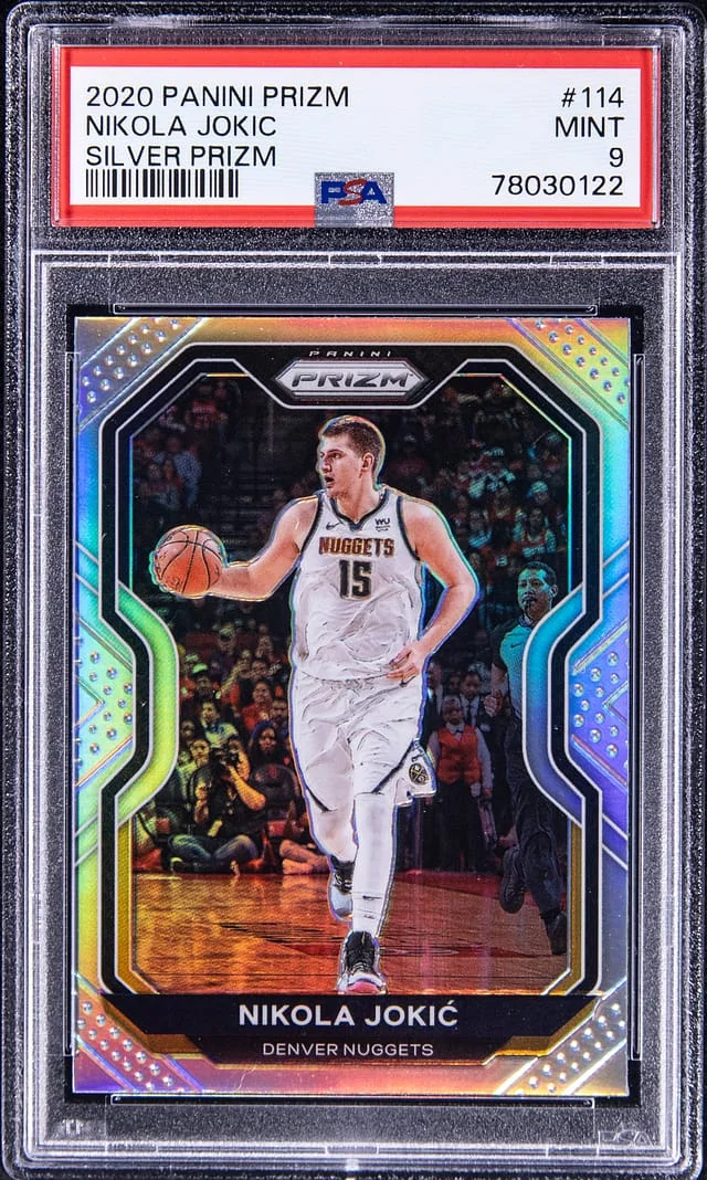 2020 Panini Prizm Nikola Jokic Silver Prizm #114 card image
