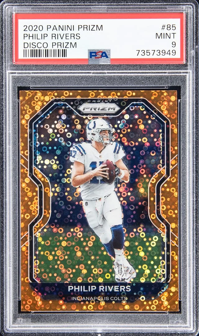 2020 Panini Prizm Philip Rivers Disco #85 card image