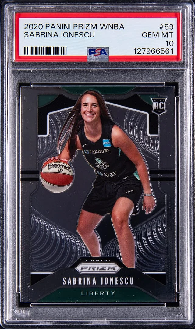 2020 Panini Prizm Sabrina Ionescu WNBA #89 card image