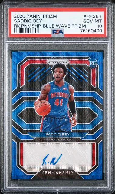 2020 Panini Prizm Saddiq Bey Penmanship #RPSBY card image
