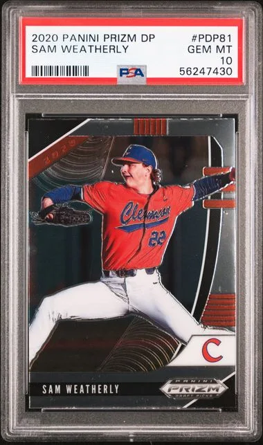 2020 Panini Prizm Sam Weatherly #Pdp81 card image