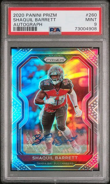 2020 Panini Prizm Shaquil Barrett Autograph #260 card image