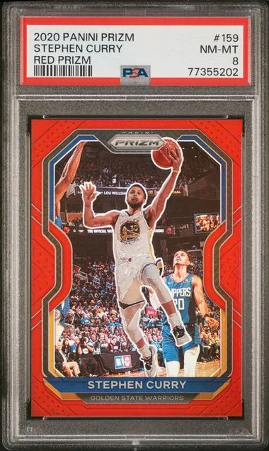 2020 Panini Prizm Stephen Curry Silver Prizm #159 card image