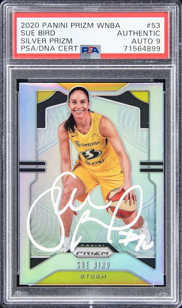 2020 Panini Prizm Sue Bird WNBA Silver #53 card image
