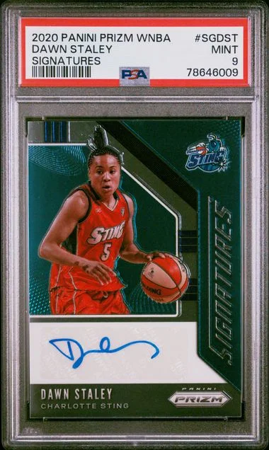 2020 Panini Prizm WNBA Signatures Sgdst Dawn Staley #no-number card image