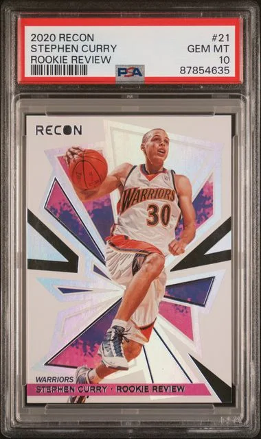2020 Panini Recon Stephen Curry Review #21 card image