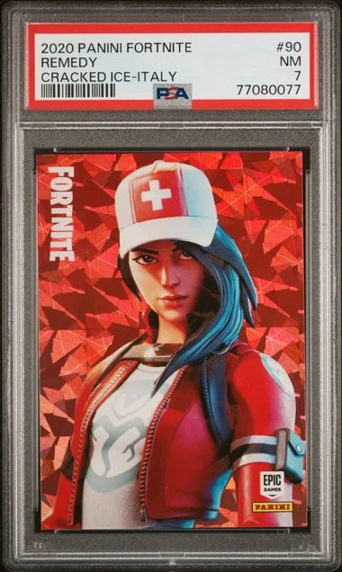 2020 Panini Remedy Fortnite Cracked Ice-Italy #90 card image