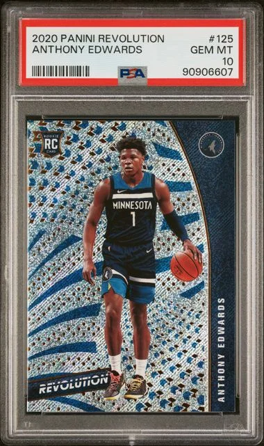 2020 Panini Revolution Anthony Edwards #125 card image