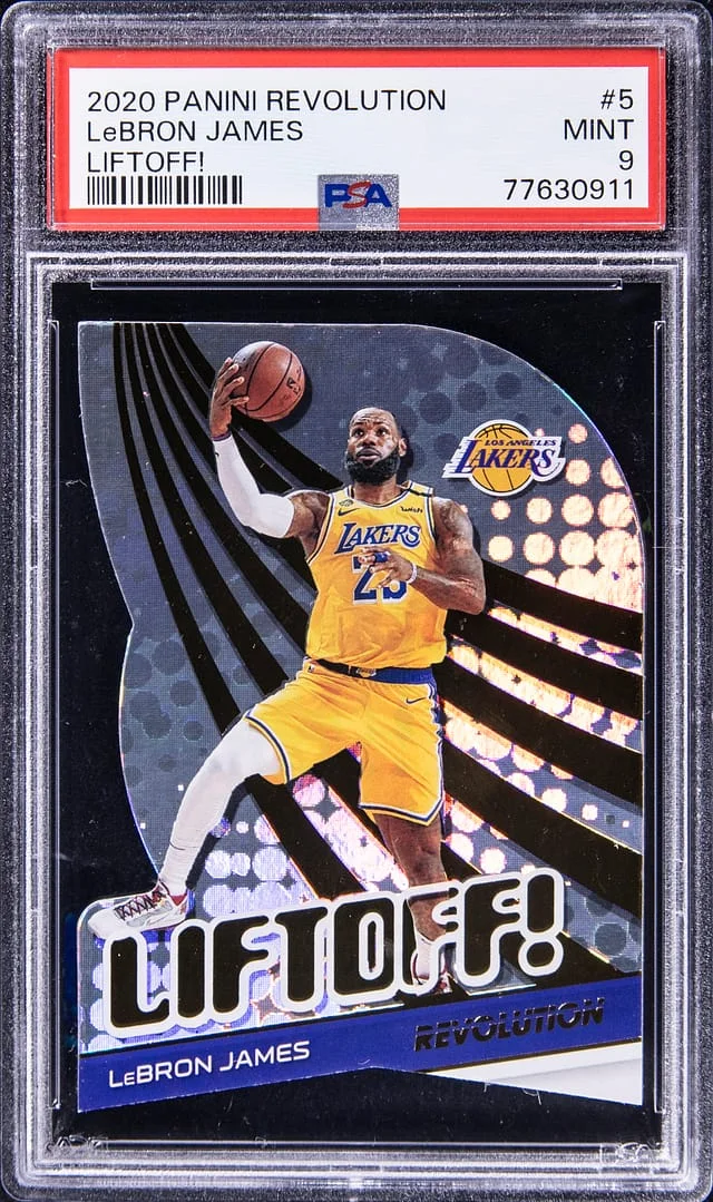 2020 Panini Revolution LeBron James Liftoff! #5 card image