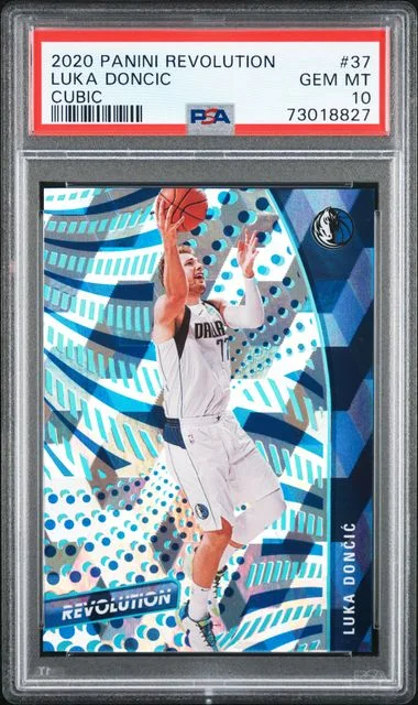 2020 Panini Revolution Luka Doncic Cubic #37 card image