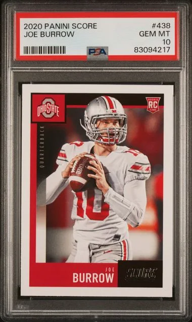 2020 Panini Score Joe Burrow #438 card image