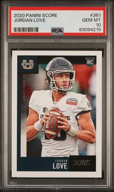 2020 Panini Score Jordan Love #361 card image