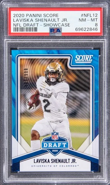 2020 Panini Score Laviska Shenault Jr. NFL Draft Showcase #Nfl12 card image