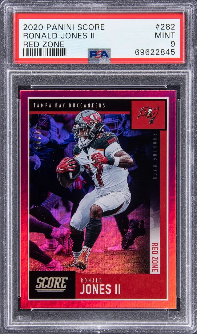 2020 Panini Score Ronald Jones II Red Zone #282 card image