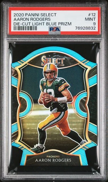2020 Panini Select Aaron Rodgers #12 card image