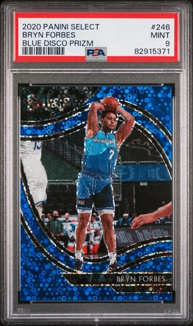 2020 Panini Select Bryn Forbes Blue Disco Prizm #246 card image
