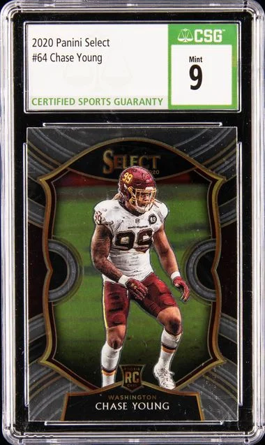 2020 Panini Select Chase Young #64 card image
